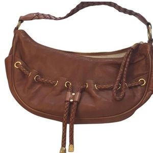 Michael Kors Cognac Leather Purse